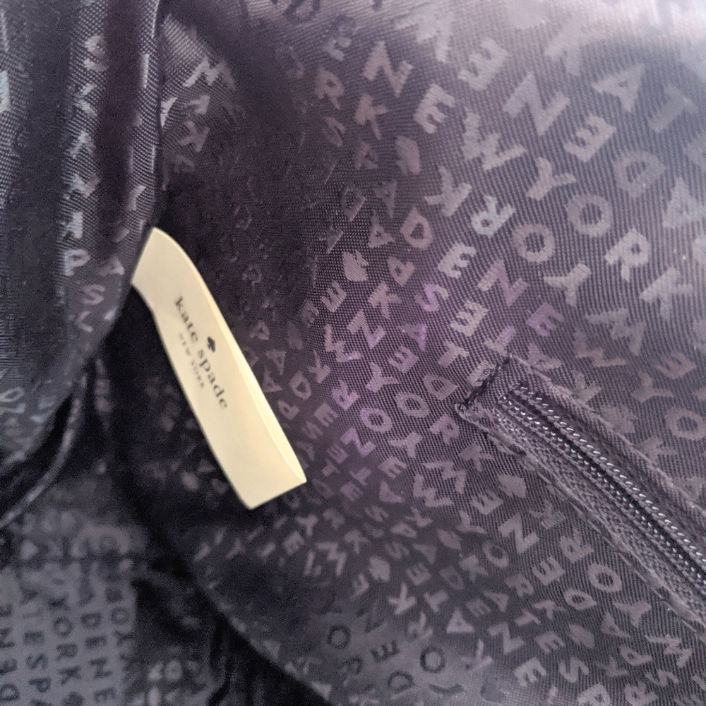 kate spade Haven Lane Hani Glittery striped Tote - Picture 2 of 5